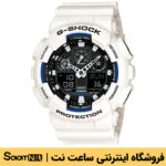 ساعت-کاسیو-اورجینال-کد-۴۰۶۱-مدل-GA-100B-7A