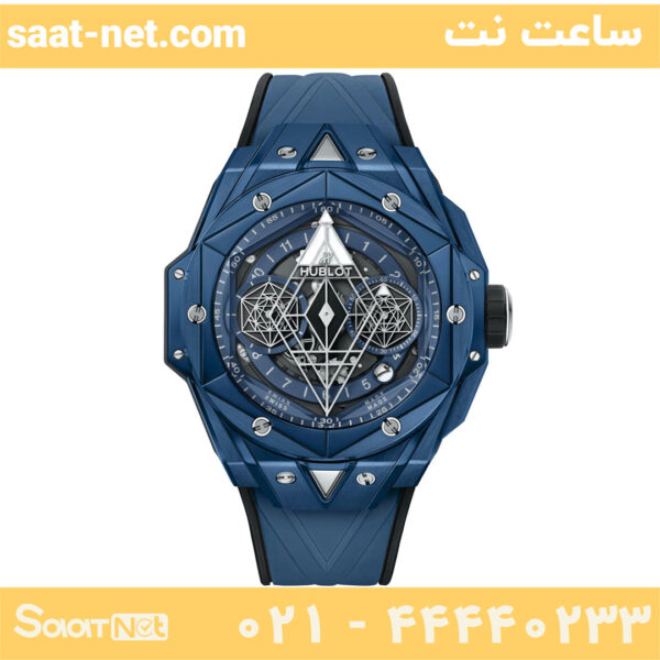 ساعت-مچی-مردانه-هابلوت-HUBLOT-مدل-Big-Bang-Sang-Bleu-کد-۶۰۱۸